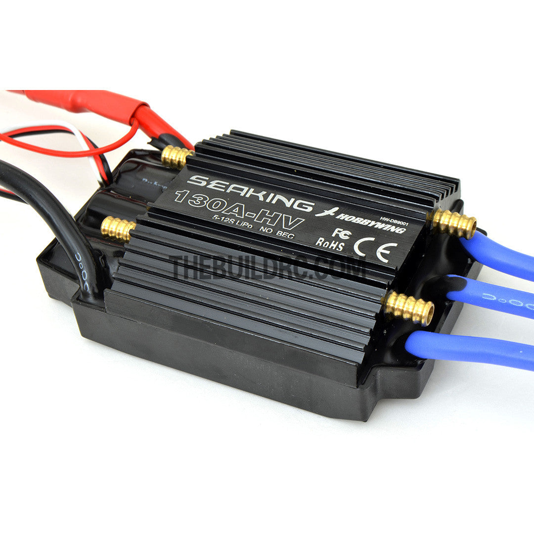 HobbyWing RC Boat Seaking-130A-HV Brushless BL Motor ESC Speed Controller