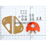 RC Boat Fiberglass 19mm*44mm 380 Motor Mount with Water Cooling System