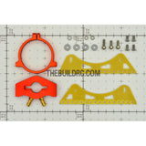 RC Boat L53 x W30 x H7mm Fiberglass 400 Brushless Motor / Engine Mount