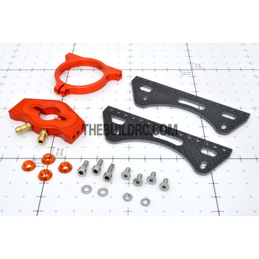 RC Boat L53 x W30mm Carbon Fiber 360 Brushless Motor / Engine Mount