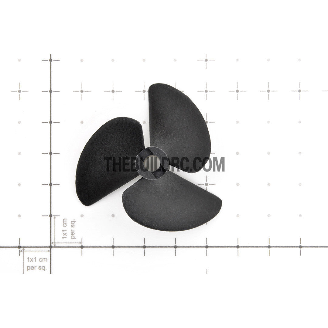 Φ4.76mm*52mm RC EP Boat Plastic Propeller