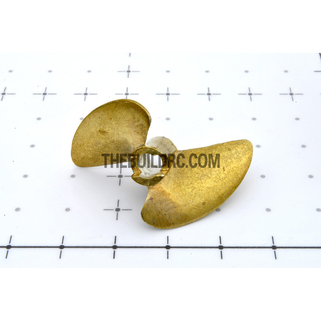 Φ4.76mm*44mm RC EP Boat Copper Propeller