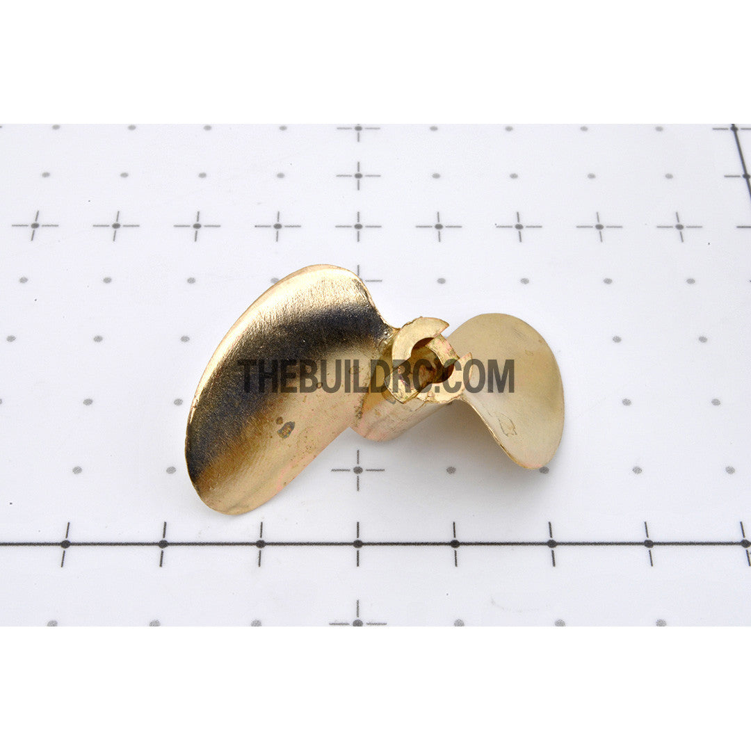 Φ4.76 x Φ45mm RC EP Boat Copper Slotted Propeller