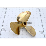 Φ6.35 x Φ70mm RC EP Boat 3-Blade Copper Slotted Propeller
