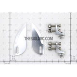 L55 x W21mm Aluminum RC Boat Water Stabilizer Trim Tab Fin