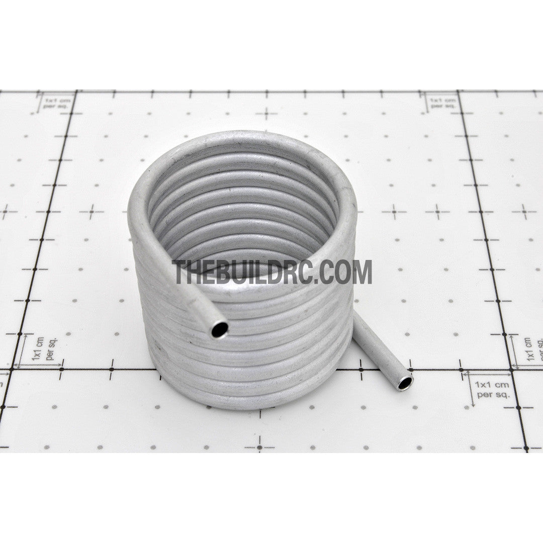 RC Boat Aluminum Φ35 x L390 x W420mm 360 Motor Water Cooling Coil