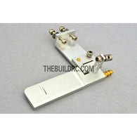 43*75mm CNC Aluminium RC Boat Mini Helm Rudder (Single Water Entrance)