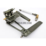 100mm Single Arm Durable Aluminum Helm Rudder with Φ4.76mm Shaft Holder