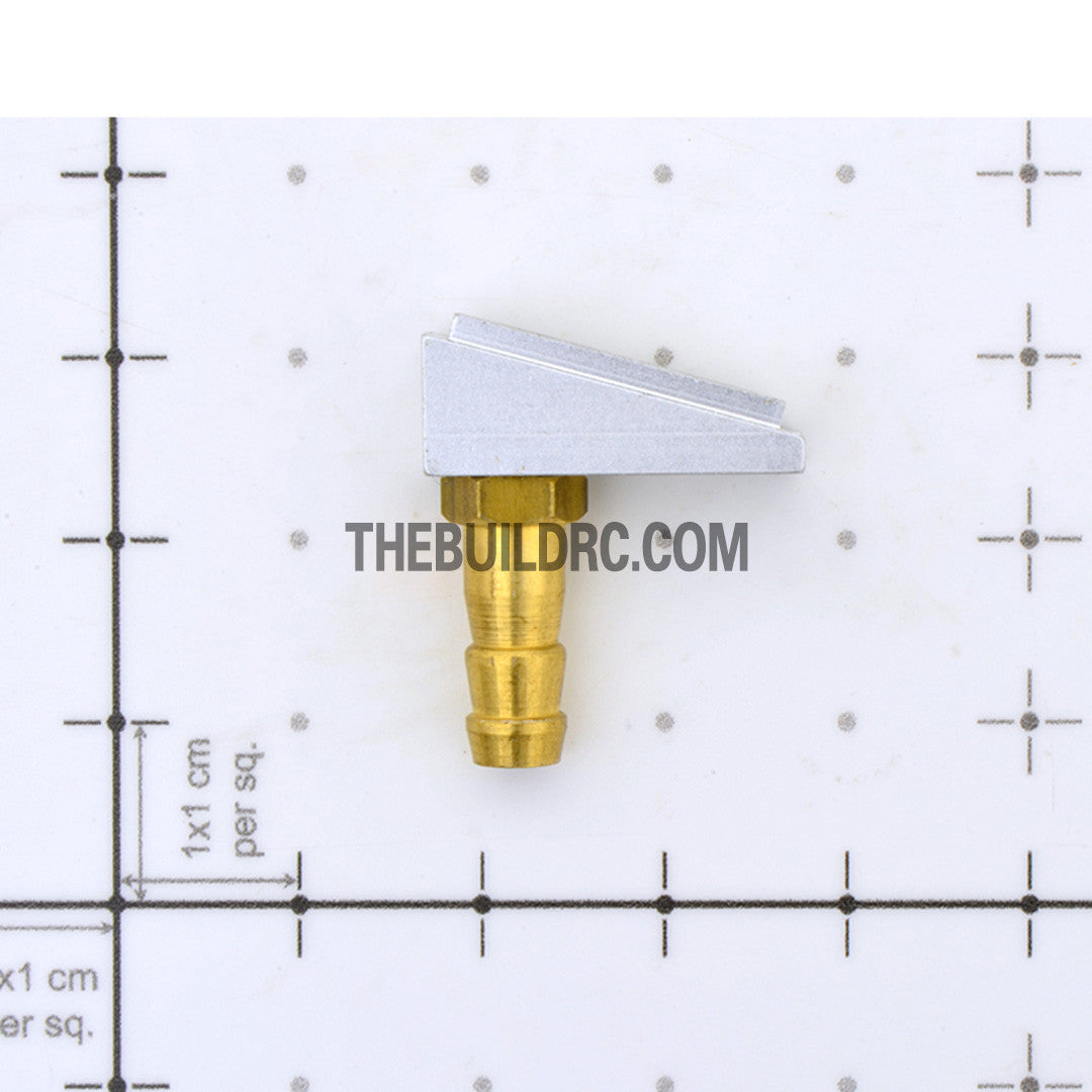 Φ8mm*20mm RC Boat Aluminum Bottom Water Pick Up (Single Entrance)