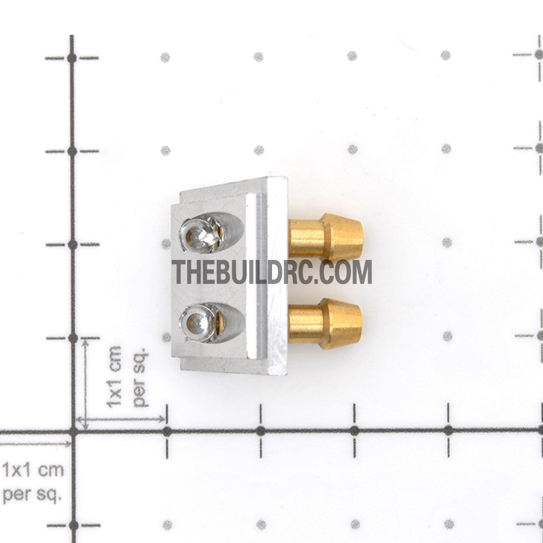 Φ19mm*20mm RC Boat Aluminum Bottom Water Pick Up (Double Entrance)