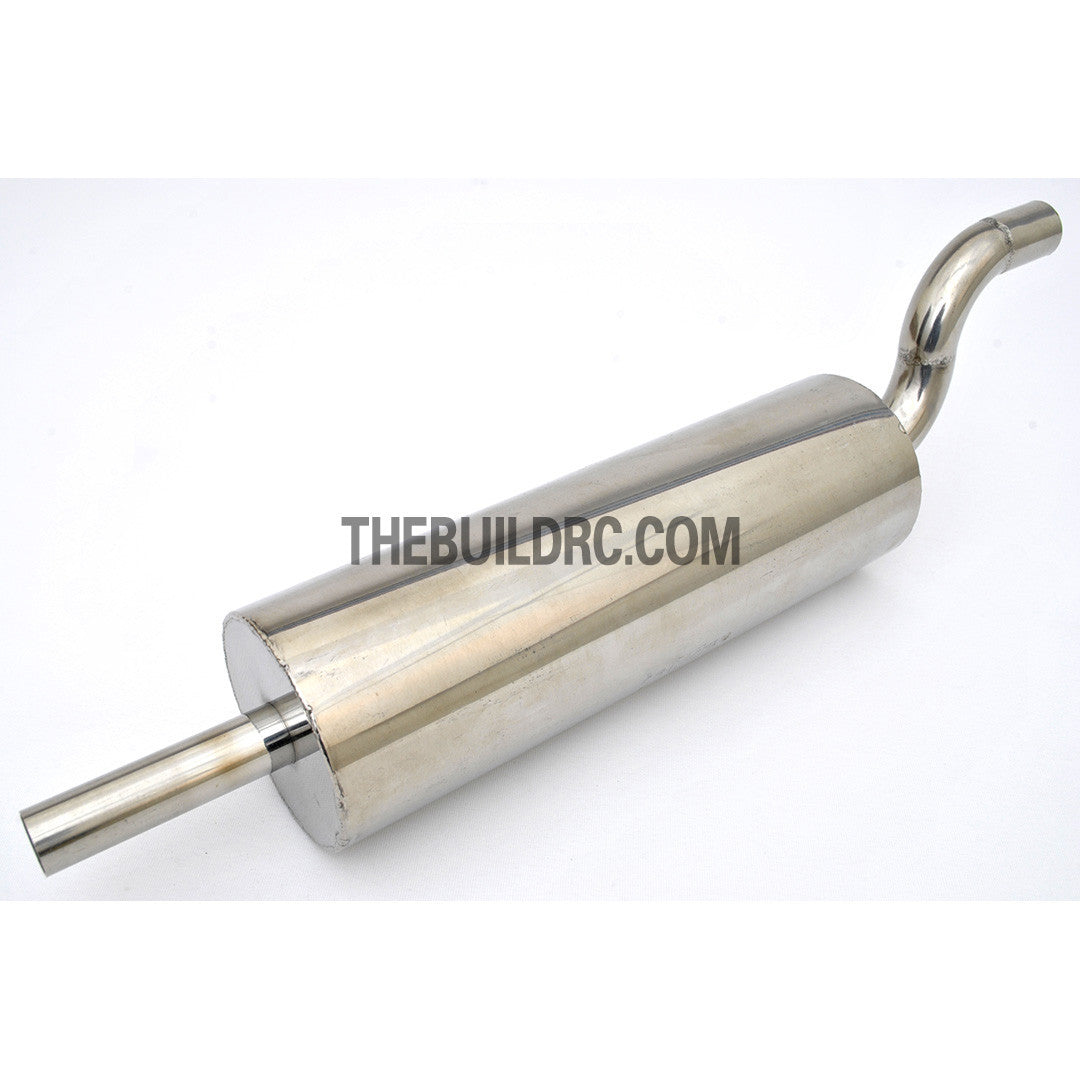 RC Boat 360mm Stainless Steel 26cc Gas Engine Exhaust Pipe Tube Manifold