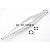 RC Boat 400mm Aluminum 26cc Gas Engine Exhaust Pipe Tube Manifold