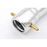 RC Boat 400mm Aluminum 26cc Gas Engine Exhaust Pipe Tube Manifold