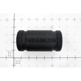 RC Boat Φ15mm x 48mm Rubber Joint for Exhaust Pipe