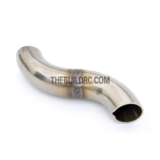 RC Boat Φ16mm x 65mm Stainless Steel GP21-25 S-Pipe Tube Manifold