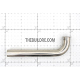 RC Boat Φ20mm x 55 x 170mm Stainless Steel 90 Degree Pipe Tube Manifold