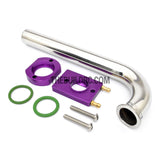 RC Boat Φ20 x Φ22 x 170mm Stainless Steel 105 Degree Pipe Tube Manifold with Water Cooling System