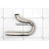 RC Boat Φ22mm x 100mm Stainless Steel U-Pipe Tube Manifold