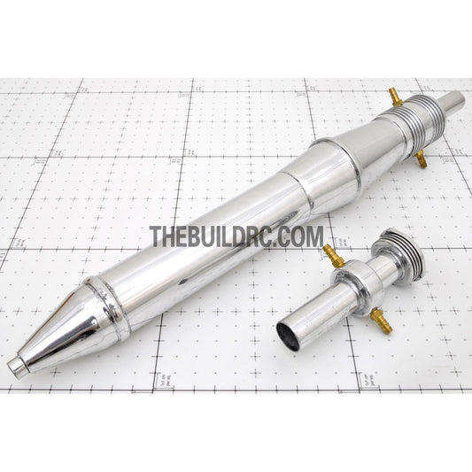 RC Boat GP21 355mm Engine Exhaust Tune Pipe with Muffler