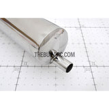 RC Boat 430mm Stainless Steel Engine Exhaust Tune Pipe with Muffler