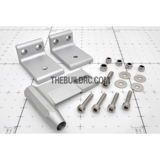 RC Boat Aluminum Φ5 x 50 x 65mm Drive Shaft Holder