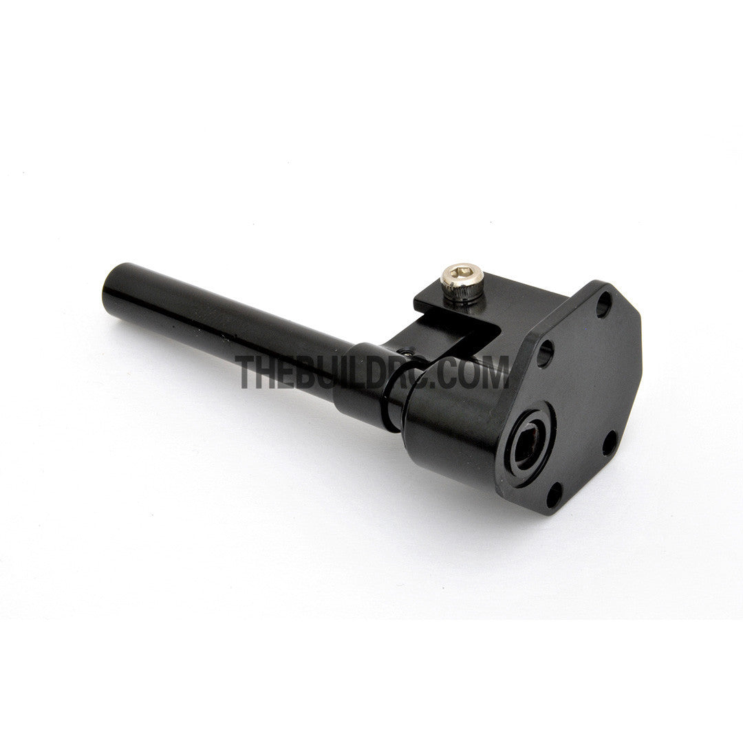 RC Boat Black Aluminum Φ4 x 70mm Adjustable Stringer Drive Shaft Holder