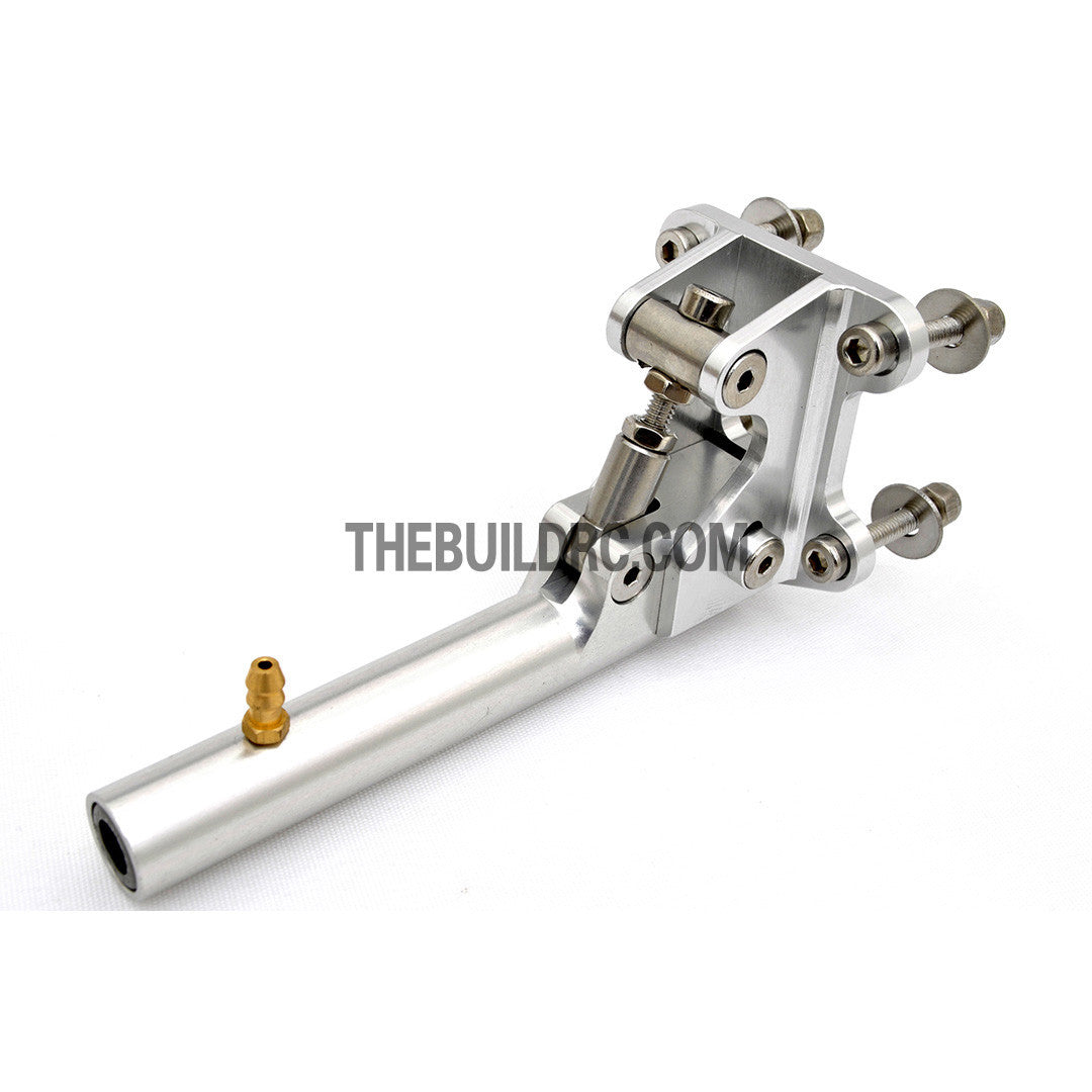 RC Boat Aluminum Φ6.35 x 105mm Adjustable Stringer Drive Shaft Holder