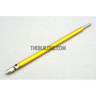 RC Boat Φ4.0 x 195mm(L) Metal Drive Shaft + 150mm(L) Metal Tube + Cone Nut + Peep Fork