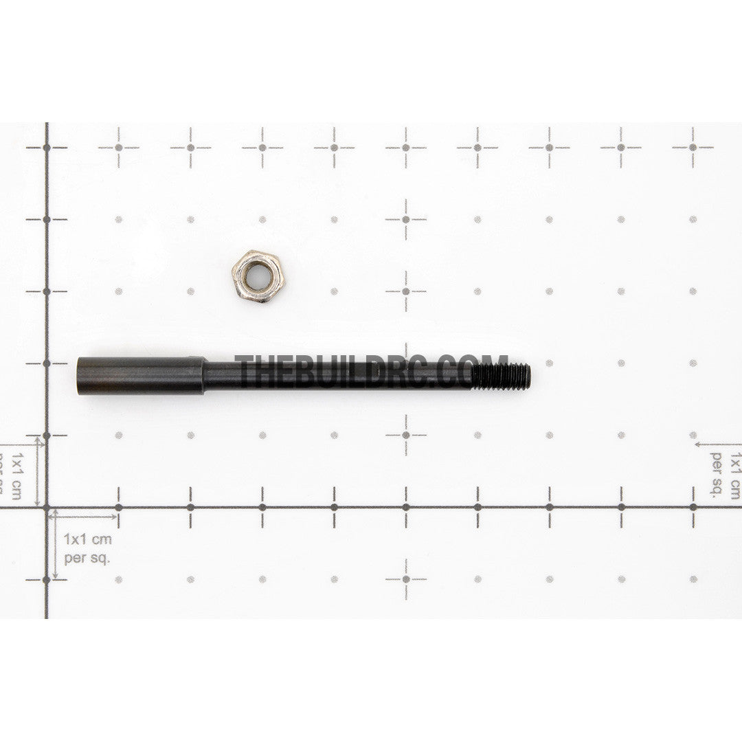 RC Boat Φ4 x Φ5.3 x 3.5 x 3.5 x 62mm(L) Drive Shaft with Reverse Screw (Square)