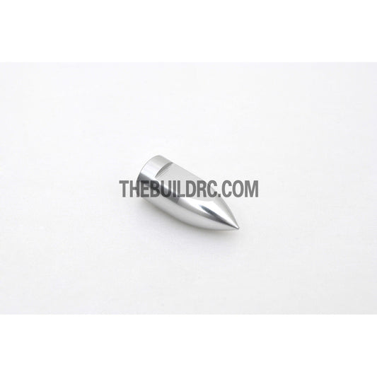 Φ3.2 x  Φ7.8 x L18mm RC Boat Aluminum Cylindrical Cone Nut - Silver