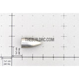RC Boat Aluminum Cylindrical Cone Nut Φ4.76mm*20mm