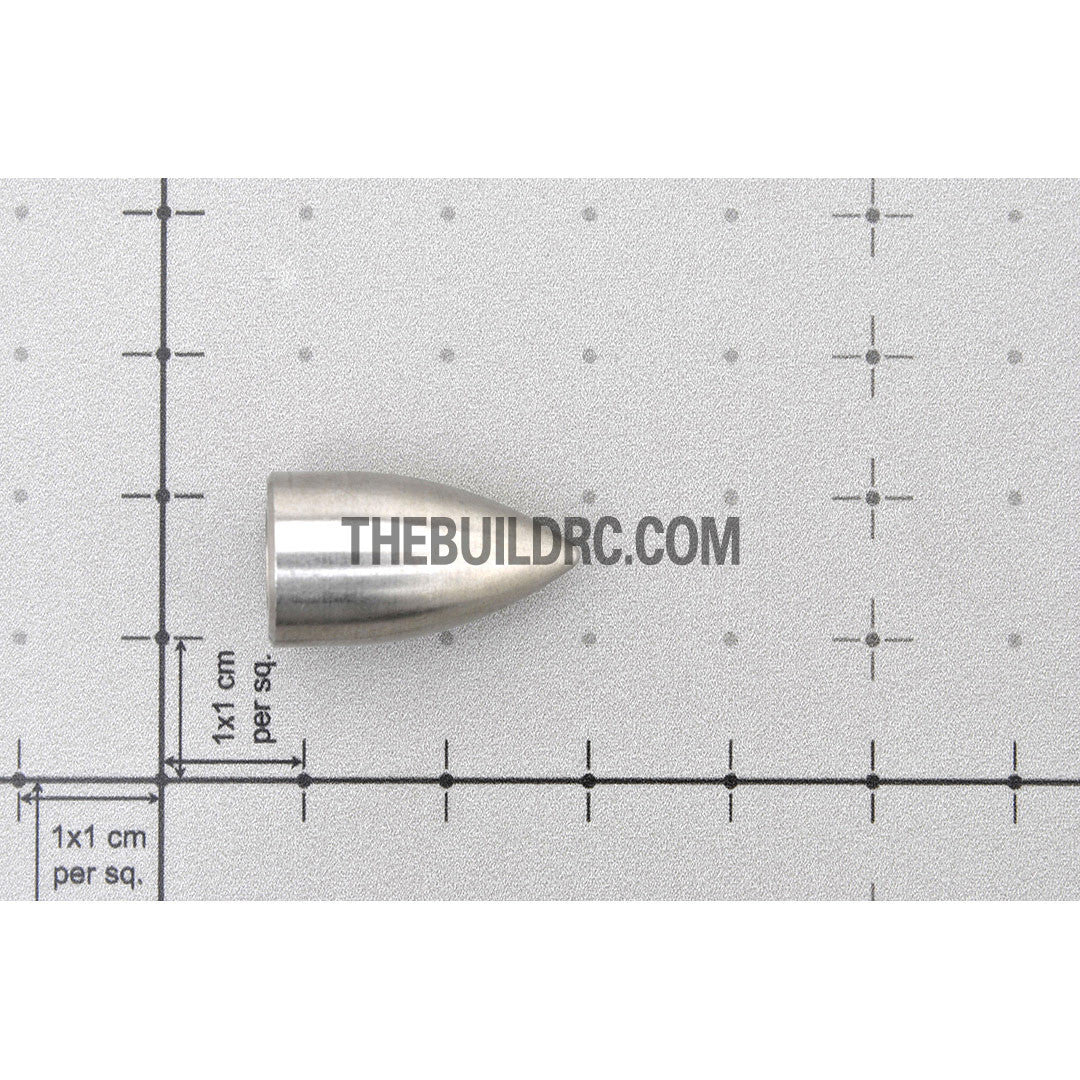 RC Boat Aluminum Cylindrical Cone Nut  Φ5.7mm*21.4mm