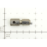 RC Boat Steel Φ4 x Φ5 x L32mm Flex-shaft Drive Cable Shaft Collect