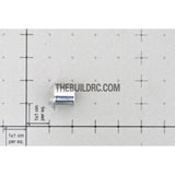 RC Boat Φ6.6mm Aluminum Rubber Water Tube Head Outlet