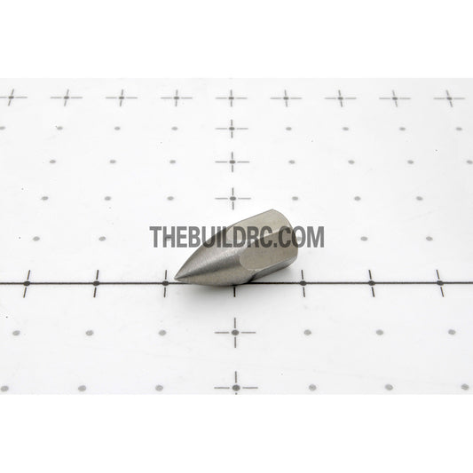 RC Boat  Φ4 x W9mm Aluminum Cylindrical Cone Nut