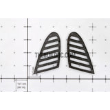 RC Boat L35 x W20 x T2mm Plastic Louver
