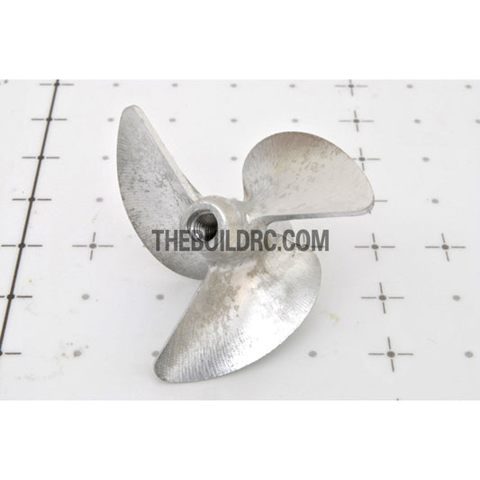 D40 x P57 x ??4mm RC Boat Aluminum CNC Slotless 3-Blade Propeller