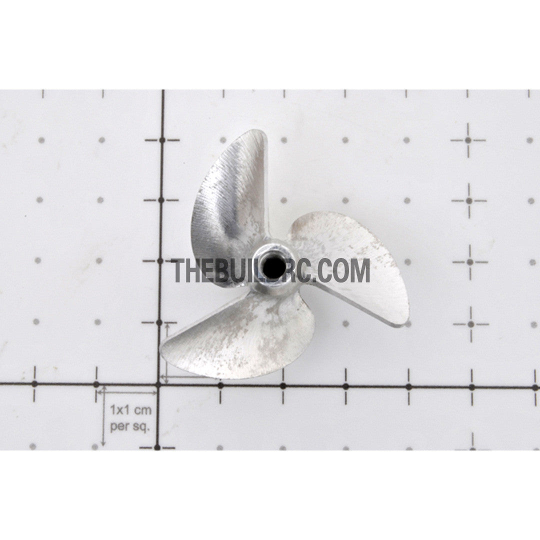 D40 x P57 x ??4mm RC Boat Aluminum CNC Slotless 3-Blade Propeller