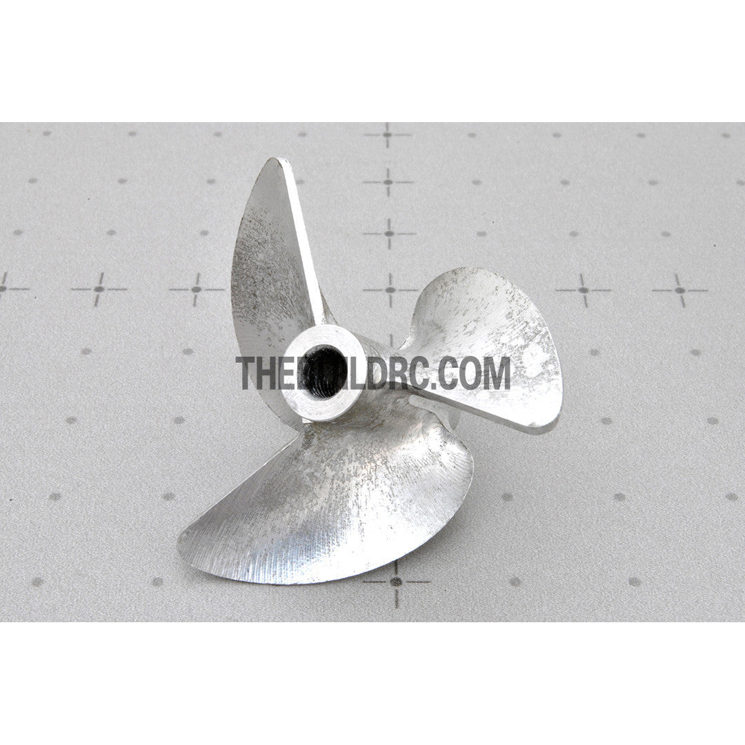 D40 x P57 x ??4mm RC Boat Aluminum CNC Slotted 3-Blade Propeller