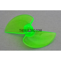 Φ3.9 45 x 27 x 17mm RC Boat Plastic Slotted 2-Blade Propeller