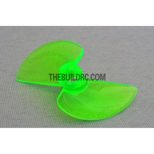 Φ3.9 42 x 25 x 15mm RC Boat Plastic Slotted 2-Blade Propeller