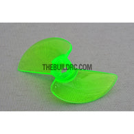 Φ3.9 40 x 23 x 14mm RC Boat Plastic Slotted 2-Blade Propeller