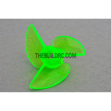 Φ3.9 3P x 31 x 11mm RC Boat Plastic Slotted 3-Blade Propeller