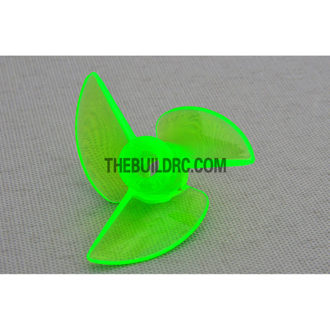 Φ3.9 3P x 31 x 11mm RC Boat Plastic Slotted 3-Blade Propeller