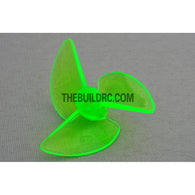 Φ3.9 3P x 40 x 15mm RC Boat Plastic Slotted 3-Blade Propeller