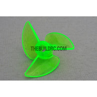 Φ3.9 3P x 33 x 12mm RC Boat Plastic Slotted 3-Blade Propeller