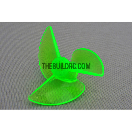 Φ3.9 3P x 36 x 13mm RC Boat Plastic Slotted 3-Blade Propeller