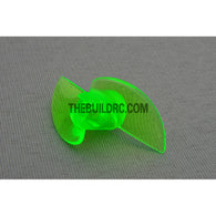 Φ3.9 R32 x 19 x 12mm RC Boat Plastic Slotted 2-Blade Reversed Propeller