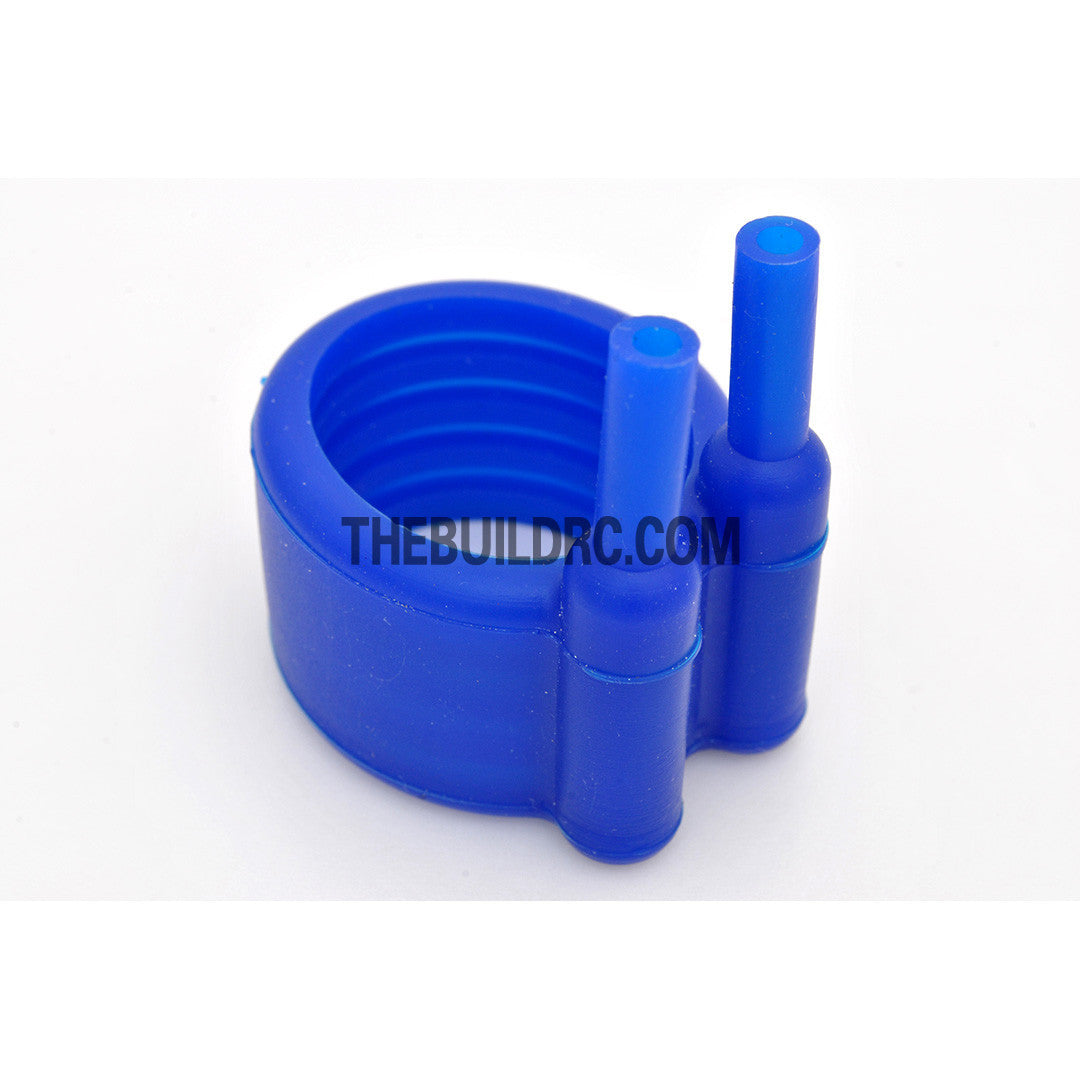 RC Boat Silicon Rubber 360 Motor Water Cooling Jacket - Blue