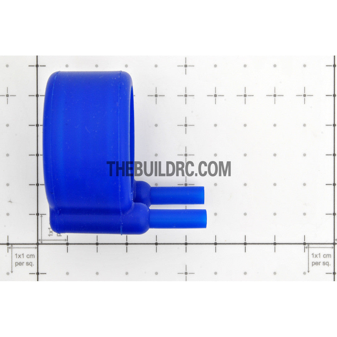 RC Boat Silicon Rubber 360 Motor Water Cooling Jacket - Blue